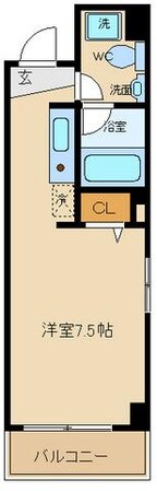 ビジュー府中の物件間取画像